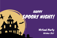 Spooky Night Pinterest Cover Image Preview