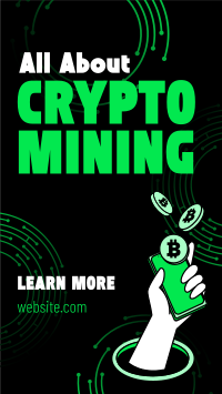 Tech Crypto Mining Facebook Story