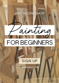 Painting for Beginners Flyer