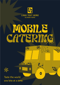 Mobile Food Truck Flyer Design