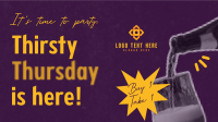Thirsty Thursday is Here Animation