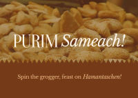 Purim Sameach! Postcard