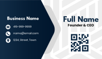 Corporate Cube Pattern  Business Card