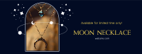 Moon Necklace Facebook Cover Design