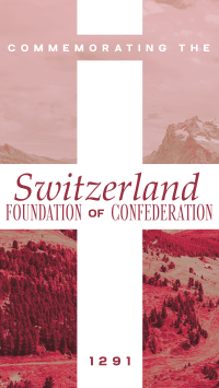 Switzerland Confederation Commemoration TikTok Video