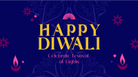 Happy Diwali Greeting Facebook Event Cover
