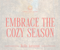 Cozy Autumn Season Facebook Post Design