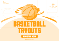 Ballers Tryouts Postcard