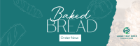 Baked Bread Bakery Twitter Header