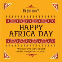 Decorative Africa Day Instagram Post Image Preview