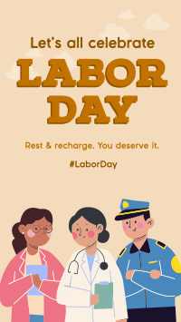 Happy Labor Day TikTok Video