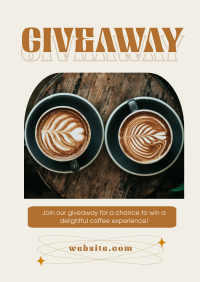 Nice Cafe Giveaway  Flyer