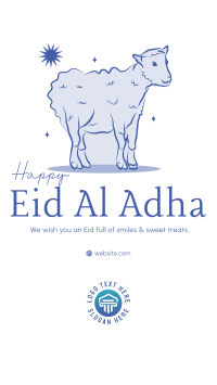 Eid Al Adha Lamb Facebook Story