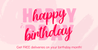 Birthday Deals Facebook Ad