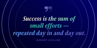 Business Success Quote Twitter Post