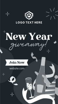 New Year Giveaway TikTok Video Image Preview