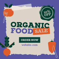 Organic Food Sale Instagram Post Image Preview