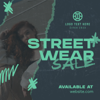 Streetwear Sale Linkedin Post Design