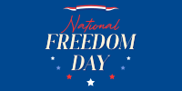 National Freedom Day Twitter Post