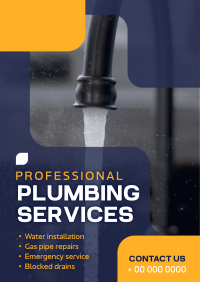 Plumbing Poster example 1