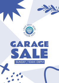 Garage Sale Notice Poster