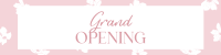 Floral Grand Opening LinkedIn Banner Image Preview