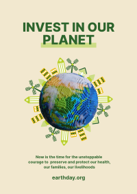 Invest In Our Planet Poster