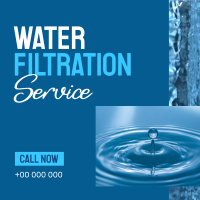 Water Filtration Service Instagram Post