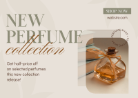 New Perfume Discount Postcard