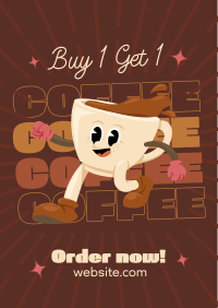 Coffee Caffeine Poster