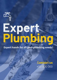 Clean Plumbing Works Poster