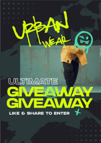 Urban Fit Giveaway Poster