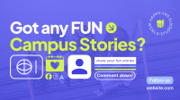 Student Campus Stories Animation