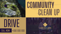 Community Clean Up Drive Animation