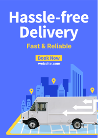 Reliable Delivery Service Flyer