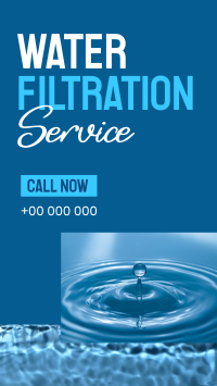 Water Filtration Service TikTok Video Design