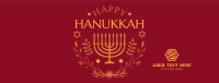 Happy Hanukkah Facebook Cover