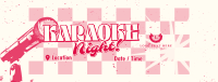 Pop Karaoke Night Facebook Cover