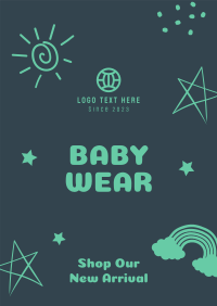 Baby Store New Arrival Poster