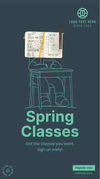 Spring Class Facebook Story