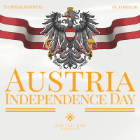 Austrian Independence Day Instagram Post