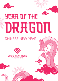 Chinese Dragon Zodiac Flyer