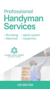 Modern Handyman Service Instagram Story