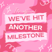 Cutesy Quirky Milestone Instagram Post Image Preview