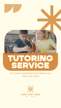 Kids Tutoring Service Facebook Story