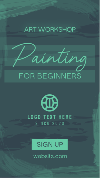 Painting for Beginners Facebook Story