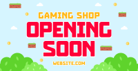 Game Shop Opening Facebook Ad