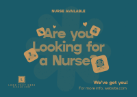 On-Demand Nurses Postcard