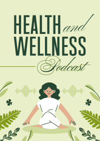 Health & Wellness Podcast Poster