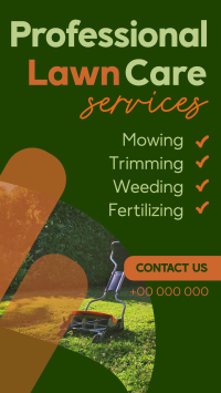 Professional Lawn Care Services TikTok Video